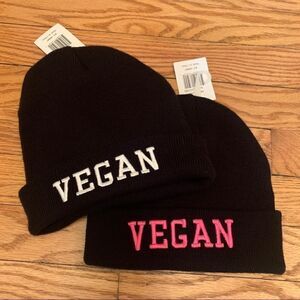 Vegan Winter Unisex Hats - BNWT!‎